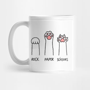 Rock Paper Scissors Mug